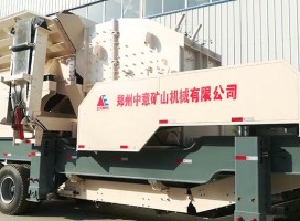陜西建筑垃圾資源化項(xiàng)目 時(shí)產(chǎn)150噸移動(dòng)式破碎站廠家