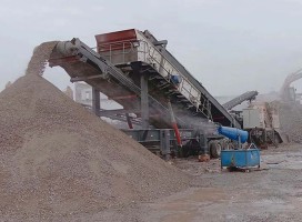 喜訊！中意建筑垃圾移動(dòng)破碎機(jī)在山東淄博大展身手
